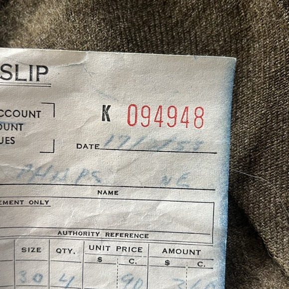 Vintage Canadian Military Uniform Men's Small Green Battle Dress Blouse 1950s - Picture 4 of 16